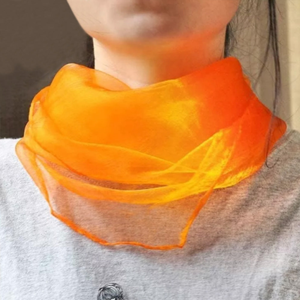 6Pcs Dance and Juggling Scarves Music Scarfs Rhythm Scarves Colorful Actives Scarves