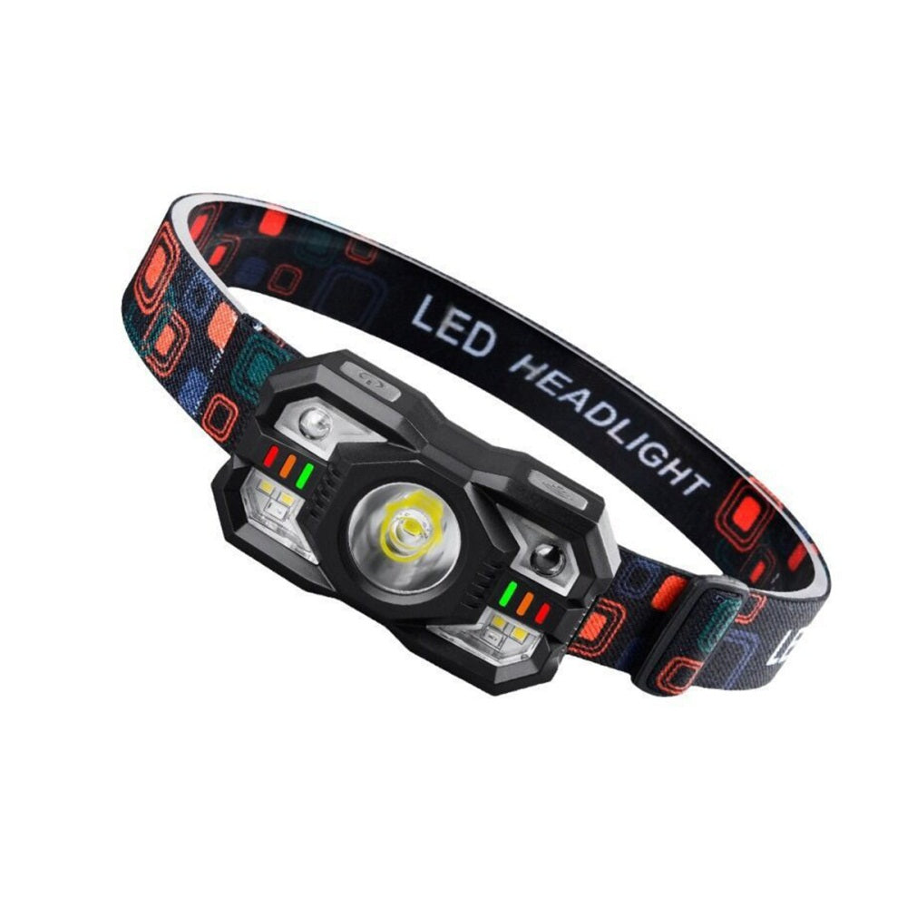Rechargeable LED Motion Sensor Head Torch