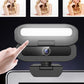 4K Webcam Camera with Light for PC Computer Video Conference Streaming