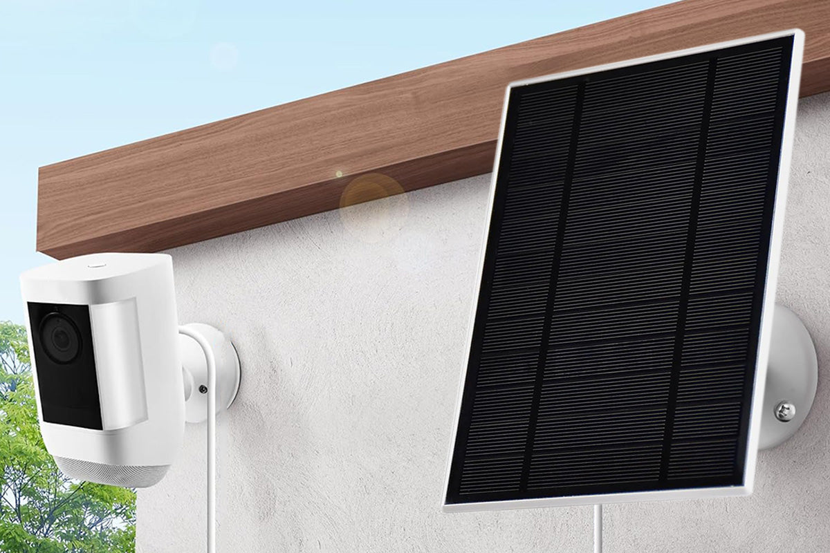 Solar Panel for Ring Camera USB-C Charging Security Camera Accessory