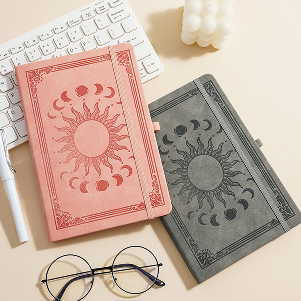 A5 Vintage PU Cover Notebook Notepad and Travel Journal