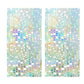 2Pcs Rainbow Static Cling Glass Window Decoration