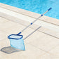 Pool Cleaning Net Skimmer Set with Telescopic Pole and 2 Nets