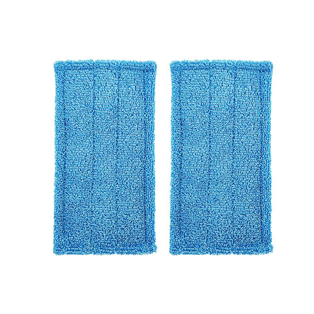 2Pcs Reusable Microfiber Mop Pad for Swiffer Wet Jet Pad Mop Thick Refills