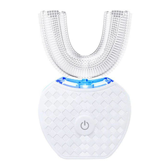 Wireless Charging U-Shaped Electric Toothbrush with Automatic Cleaning