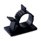 20PCS Adhesive Cord Management Cable Clips Black Wire Holder Organizer Clamp