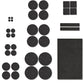 300Pcs Self Adhesive Felt Furniture Pads Scratch Resistant for Hardwood Floors