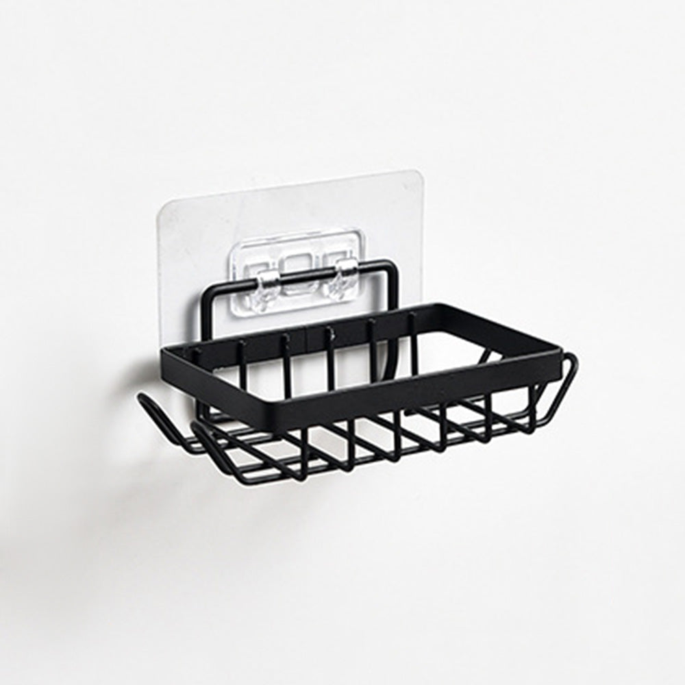 6 Pack Wall Mounted Shower Caddy Set No Drill Bathroom Organizer