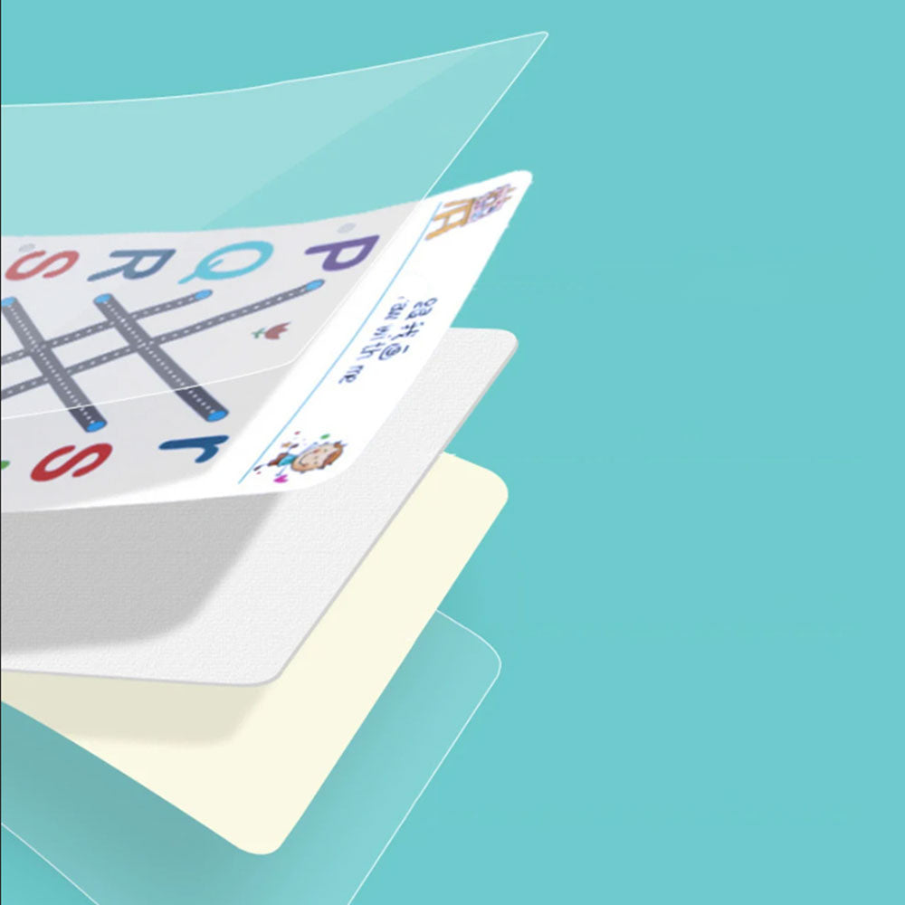 Tracing Workbook For Kids With Pens And Board Eraser Reusable Handwriting Practice Copybook