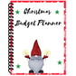 Christmas Planner Holiday Season Organizer Notebook Simple Christmas to Do Planner