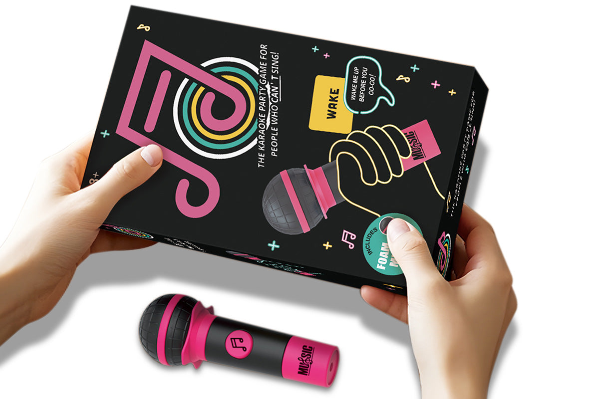 Microphone Karaoke Party Game Card Set for Family Board Game