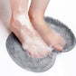 2 Pack Shower Foot Scrubber Mat Back Washer Wall Mounted 2 in 1 Foot Cleaner