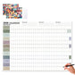 2026 Daily Wall Calendar Annual Year Hanging Wall Planner