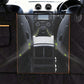 Water Resistant Dog Car Seat Cover Hammock Back Seat Protector with Mesh Window 2 Storage Pockets
