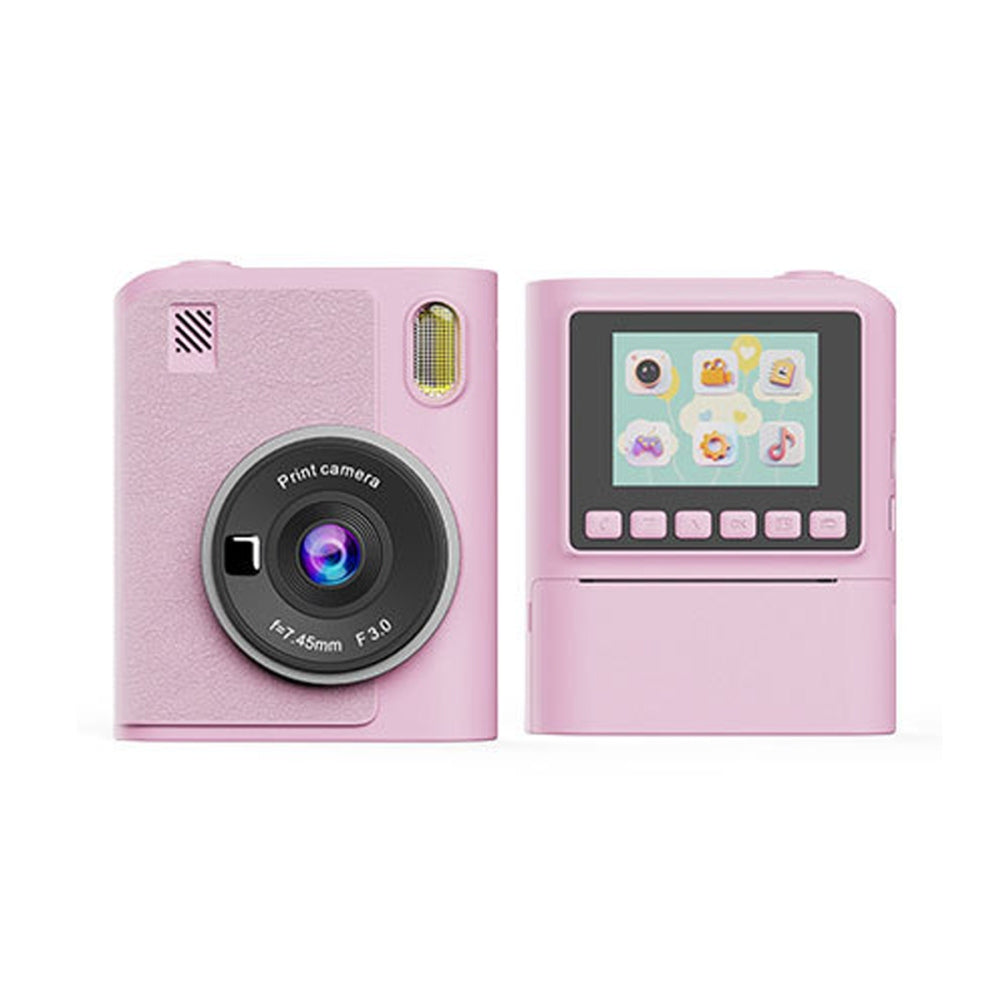 Instant Print Camera HD Video Recorder Support Monochrome Printing