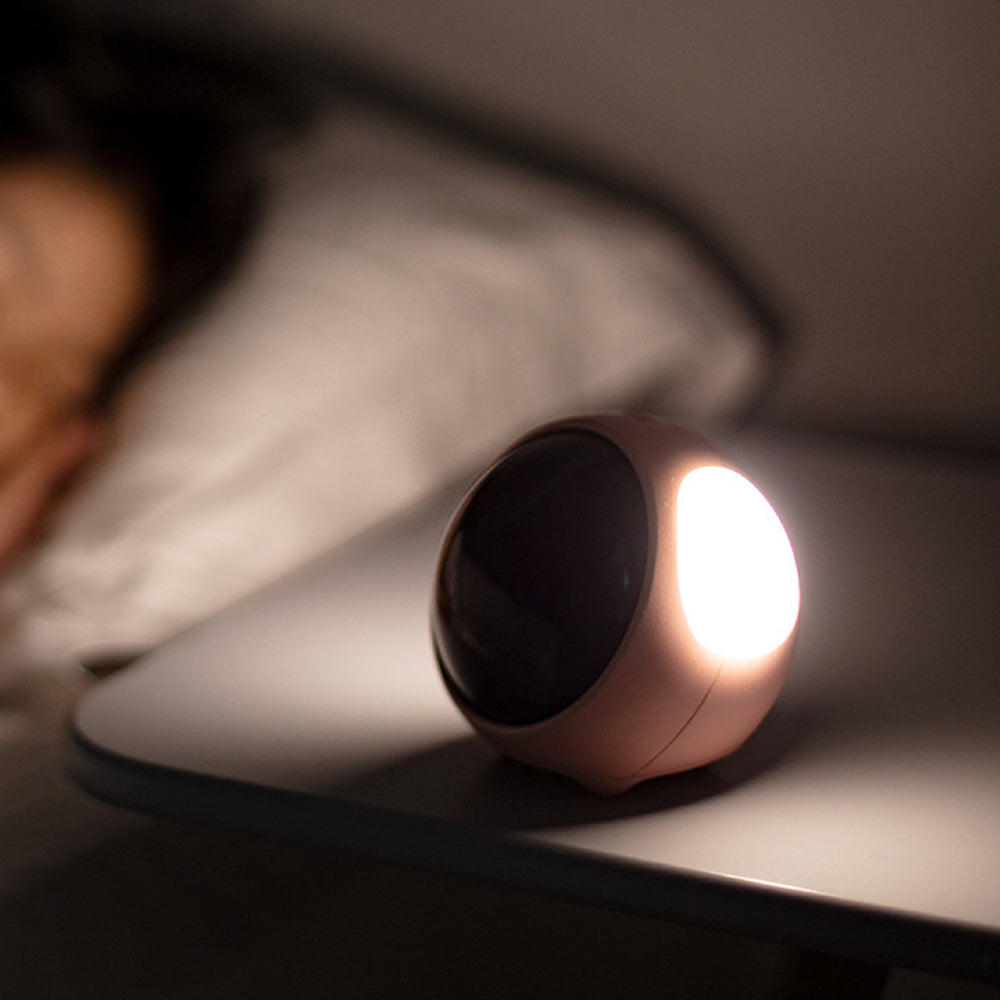 Adjustable Brightness Voice-Activated Temperature Detection Wake-up Alarm Clock