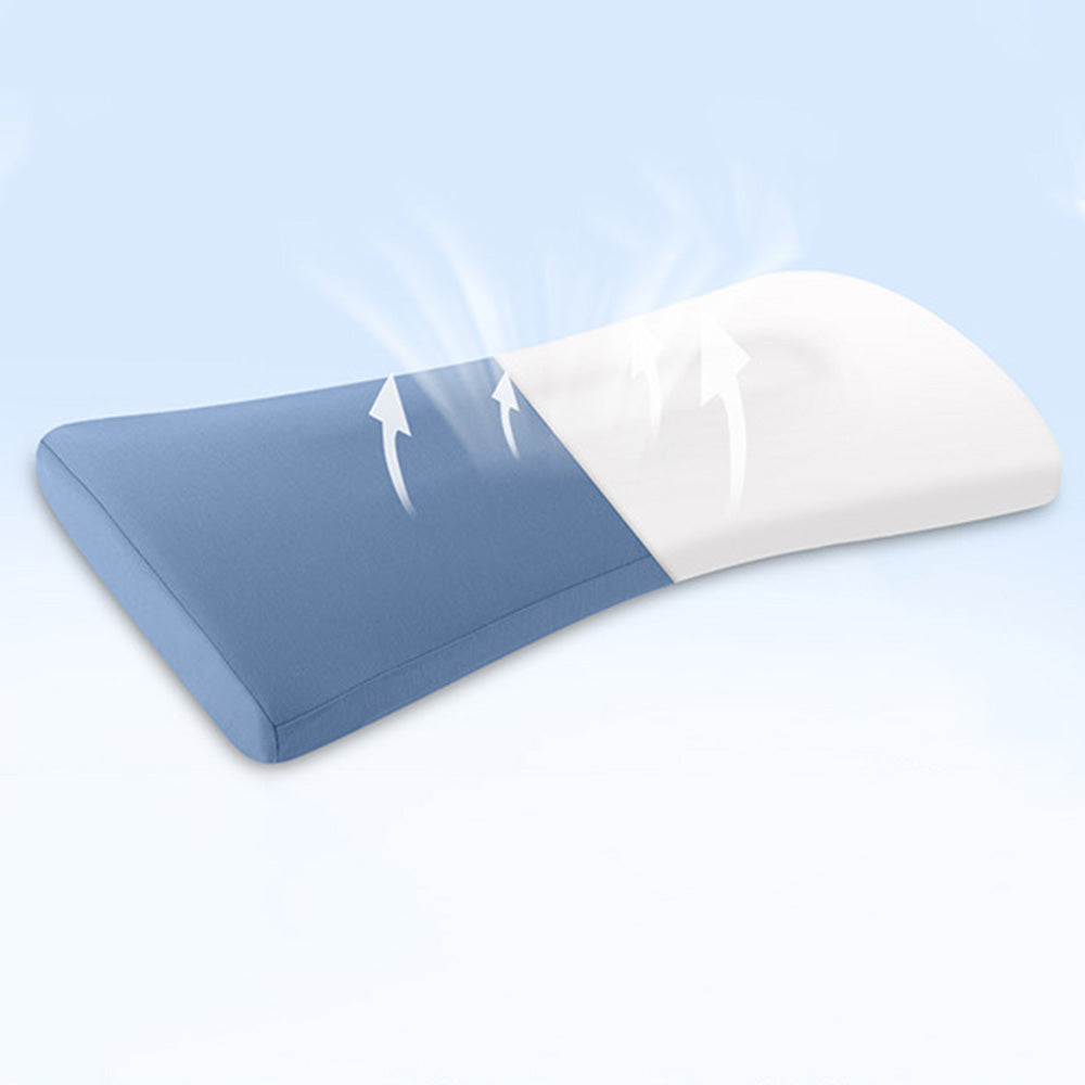 Lumbar Support Pillow for Lower Back Pain Relief with Memory Foam