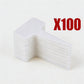 100 Pack T-Type Plastic Plant Labels Pot Marker Garden Markers Reusable