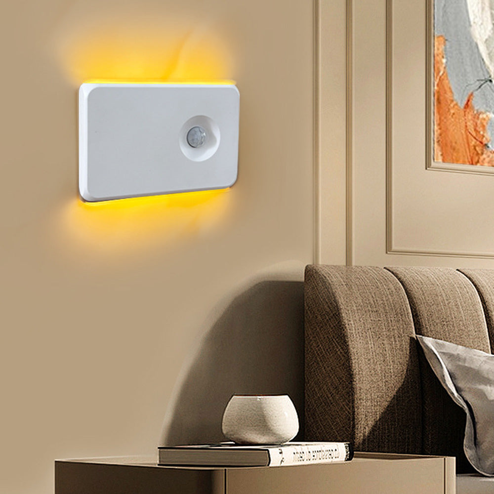 4Pcs Motion Sensor Night Light Stair Lights Indoor for Hallway Stairway Bathroom