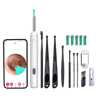Wireless Otoscope Ear Wax Remover with Ear Camera