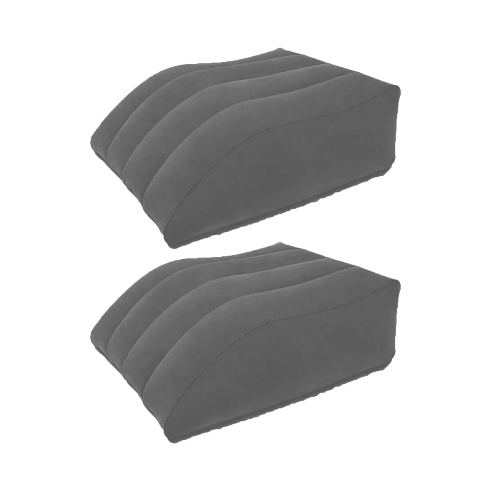 2Pcs Inflatable Leg Elevation Pillow for Swelling Wedge Pillow for Sleeping