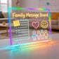 LED Light Up Drawing Board for Little Ones 6 Modes 8 Colors Birthday Gift