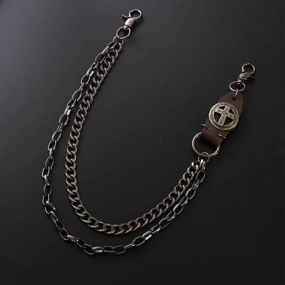 Punk Pant Chain Key Jean Wallet Chain for Men Women