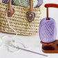 Yarn Holder for Crocheting and Knitting Wooden Yarn Spinner