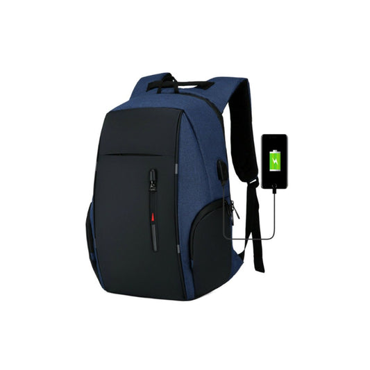 Reflective Laptop Backpack with USB Charging Port Anti-thief Travel Business Backpack