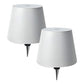 2Pcs 3-Color LED Stepless Dimmable Pridola Bottle Lamp