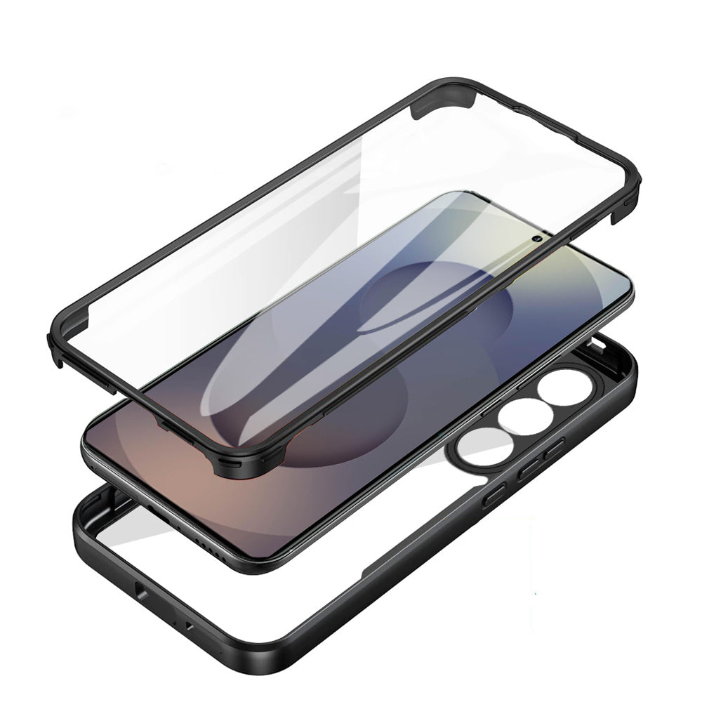 Full-Cover Protective Case Compatible With Samsung S26 Series Phones-Black