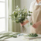 130Pcs Artificial Eucalyptus Leaves Bundle 5 Types for Vase Wedding DIY Home Decor