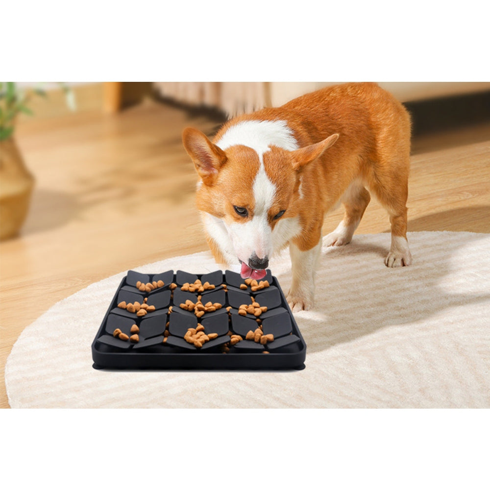 Silicone Snuffle Mat for Dogs Slow Feeder Lick Mat with Suction Cups