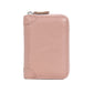 Genuine Leather RFID Blocking Card Holder Wallet with Zipper