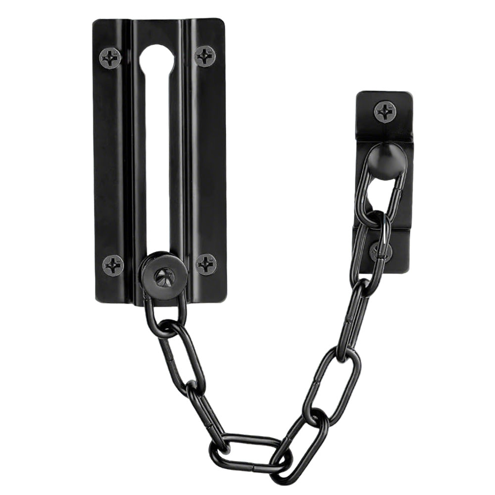 2 Pack Door Security Chain Lock Strong Door Chain Lock with 12 Screws for Wood Door