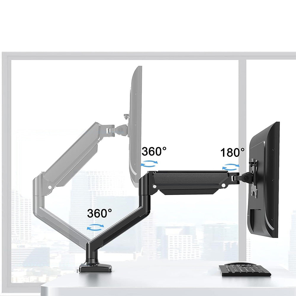 13-32 Inch Screens Single Monitor Arm Adjustable Desk Mount Stand