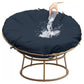 Papasan Chair Cushion Cover Water-Resistant Hanging Egg Rocker Chair Pads