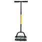 Lawn Aerator Tool Manual Dethatcher with 18 Steel Tines for Garden Yard Turf