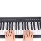 Reusable 88 Key Piano Note Guide Strip with Staff and Note Names