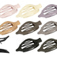 8Pcs French Flat Hair Clips for Women Flat Claw Clips for Thick and Thin Hair