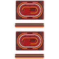 2Pcs Sensory Activity Double-Sided Kids Busy Board for Fine Motor Skill