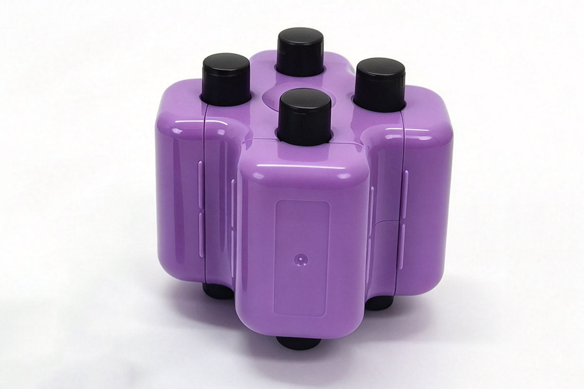 2-Pack Kids 4-in-1 Educational Math Practice Roller Stamp