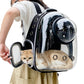 Space Capsule Pet Carrier Backpack with Clear Window for Cats and Dogs