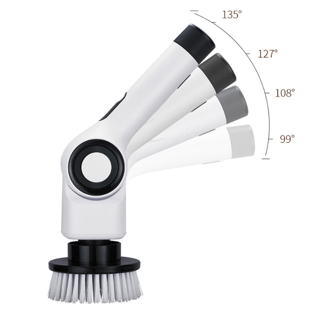 Cordless Electric Spin Scrubber Turbo Scrub Cleaning Brush with 7 Brushes