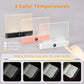 Transparent LED Flat Book Light with Timer for Reading