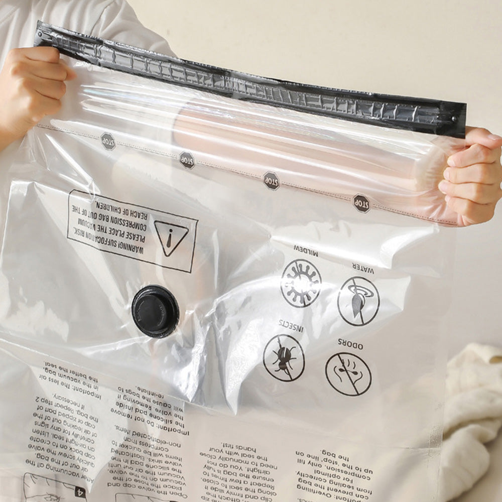12Pcs Vacuum Storage Bags Set with Electric Pump for Luggage Travel Home Organizer