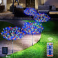 4-In-1 LED Solar Firework Garden Lights Outdoor Path Lawn Decor Lamp