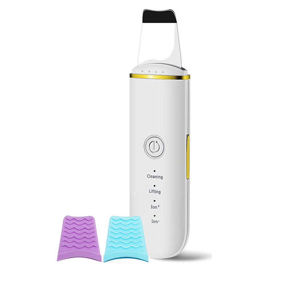 Facial Skin Scrubber Face Spatula Ultrasonic Skin Blackhead Remover