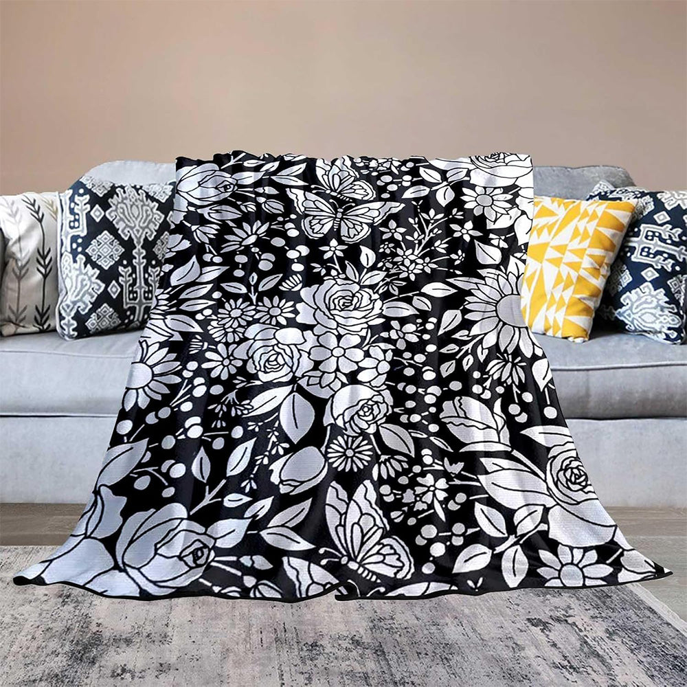 DIY Washable Coloring Blanket Reusable Coloring Art Mat-Style 1
