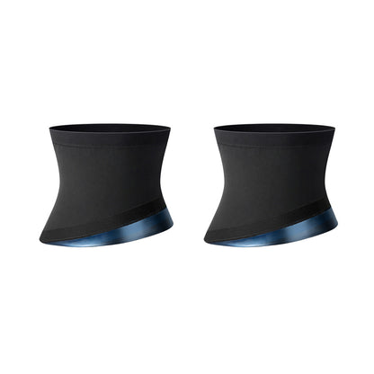 2Pcs Waist Training Sweat Belt Slimming Workout Shaper